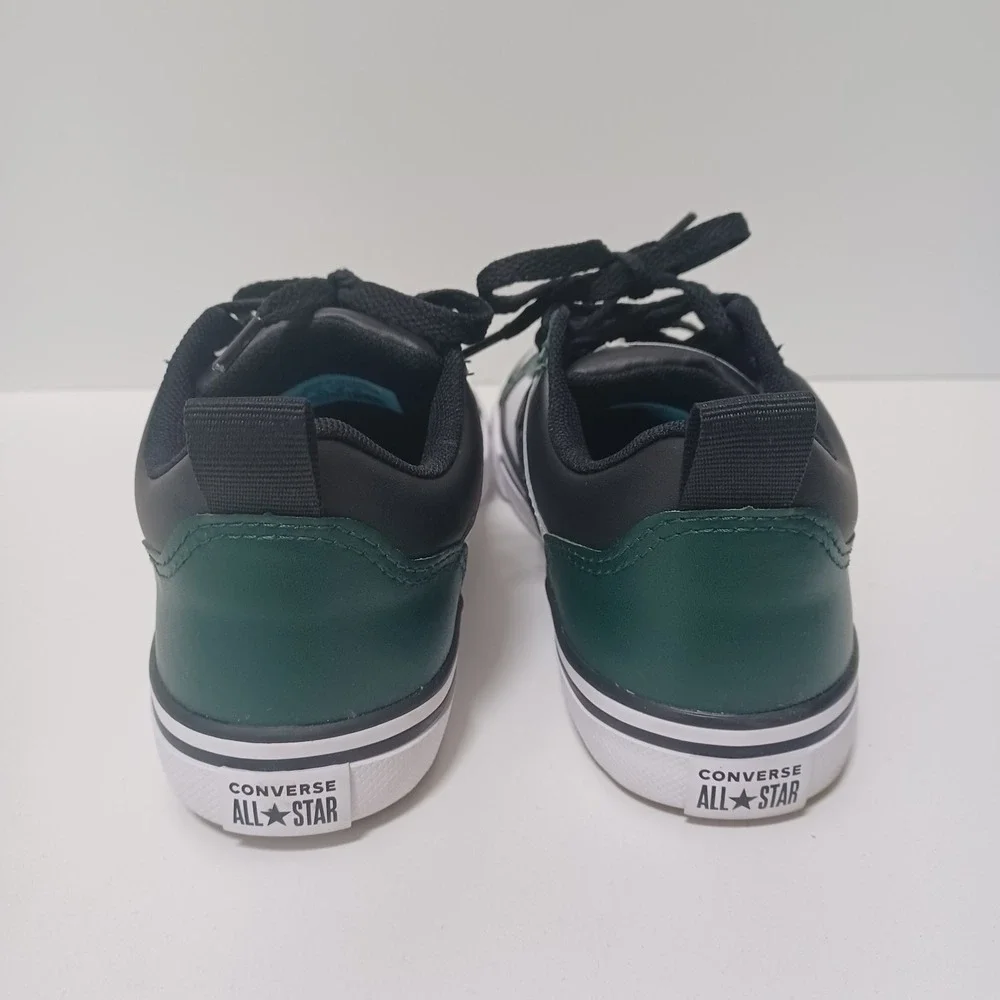 NEW NIB Converse Pro Blaze Ox Green Envy Black White Low Sneakers Kids US‎ 4